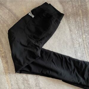 High Waisted Dowa Scrub Pants figs